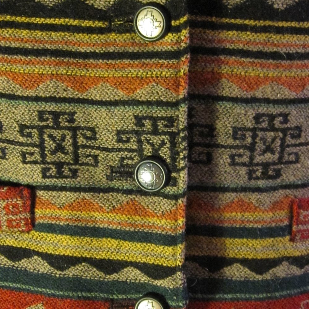Knockabouts By Pendleton Wool Aztec Vest 8 - image 3